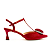 SLINGBACK VERMELHO SALTO MÉDIO CECCONELLO - Imagem 3