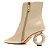 BOTA COURO OFF WHITE CANO CURTO CECCONELLO - Imagem 2
