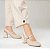 Slingback Mary Jane Tramada Salto Bloco Valentina - Imagem 6