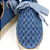 Tênis Espadrille Lis Bordado Valentina Flats Azul - Imagem 3