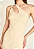 Vestido Zinco Curto Ombro Só Com Argola Cru - Imagem 3