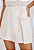 Shorts Zinco Saia Com Amarração Off White - Imagem 1