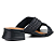 Tamanco Tramado Val Salto Bloco Valentina Flats Preto - Imagem 5