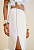 Saia Morena Rosa Reta Alta Midi Off White - Imagem 4