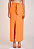 Saia Zinco Longa Reta Com Cinto Laranja - Imagem 2