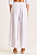 Calca Zinco Pantalona Reta Cós Alto Bolso Faca Branco - Imagem 4