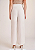 Calca Zinco Pantalona Cós Alto Detalhe Barra Off White - Imagem 3