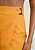 Shorts Morena Rosa Saia Com Metal Reto Alta Laranja - Imagem 3