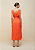 VESTIDO MIDI DECOTE V DETALHE ELASTICO - Imagem 5