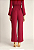 Calca Zinco Pantalona Cós Alto Bolso Faca Bordo - Imagem 4