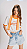Shorts Zinco Five Pockets Detalhe Avesso Jeans - Imagem 1