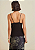 Blusa Morena Rosa Decote Reto Alça Tricôt Preto - Imagem 4