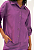 Camisa Zinco Manga Curta Com Martingale Bordo - Imagem 3