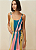 Vestido Morena Rosa Midi Decote Redondo Com Estampa Localizada - Imagem 3