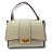 BOLSA GLOSS COURO BRANCO - Imagem 1