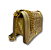 BOLSA GLOSS COURO DOURADA PEQUENA - Imagem 3