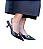 SLINGBACK PRETO SALTO TAÇA - LA CORE - Imagem 1