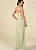 Vestido Longo Decote Feminino Verde - Imagem 3