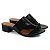 Tamanco Valentina Flats Preto Bordado - Imagem 1