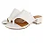 Tamanco Valentina Flats Off White Bordado - Imagem 2