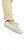 Slip-on Lacore Vazado Off White Couro - Imagem 1