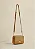 Bolsa Crossbody Morena Rosa Alça Corrente Bege - Imagem 1