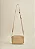 Bolsa Crossbody Alça Corrente Preto Bege - Imagem 3