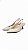 Slingback Off White em Couro Lacore - Imagem 2