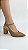 Slingback Salto Bloco Couro Feminino Lacore - Imagem 1