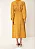 Vestido Midi Amarelo Maria.Valentina Manga Longa - Imagem 4