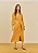 Vestido Midi Amarelo Maria.Valentina Manga Longa - Imagem 1