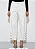 Calça Zinco Cenoura Alta Off White Algodão - Imagem 2