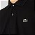 CAMISA POLO LACOSTE PRETA L121221 CLASSIC FIT - Imagem 1