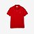 CAMISA POLO LACOSTE VERMELHA L121221 CLASSIC FIT - Imagem 3