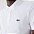 CAMISA POLO LACOSTE BRANCA L121221 CLASSIC FIT - Imagem 1