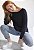 SUÉTER TRICOT FEMININO TOMMY HILFIGER AZUL MARINHO - Imagem 1