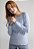 SUÉTER TRICOT FEMININO TOMMY HILFIGER AZUL CLARO - Imagem 5