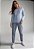SUÉTER TRICOT FEMININO TOMMY HILFIGER AZUL CLARO - Imagem 4