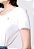 CAMISETA FEMININA TOMMY HILFIGER BRANCA GOLA V ABWW0WW24969 - Imagem 2