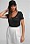CAMISETA PRETO LACOSTE LOGO BORDADO PRETA TF142323 - Imagem 1