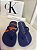 CHINELO CALVIN KLEIN JEANS AZUL ROYAL ESTAMPADO - Imagem 3