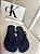 CHINELO CALVIN KLEIN JEANS BAIXO RELEVO AZUL MARINHO - Imagem 3