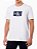 CAMISETA MASCULINA CALVIN KLEIN JEANS RETANGULO BRANCO CKJM105 - Imagem 1