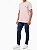 CAMISETA MANGA CURTA CALVIN KLEIN JEANS ROSA CLARO CKJM103 - Imagem 2
