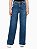 CALÇA JEANS WIDE LEG FIVE POCKETS AZUL MÉDIO CKJ CF3OC11JN116 - Imagem 2