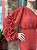 VESTIDO CURTO FRANZIDO OMBRO SO VERMELHO FARM 313229 - Imagem 4