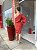 VESTIDO CURTO FRANZIDO OMBRO SO VERMELHO FARM 313229 - Imagem 3