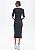 VESTIDO MANGA CURTA MIDI PRETO LP EASY 502VE008053 - Imagem 3