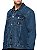 JAQUETA MASCULINA JEANS TRUCKER BORDADA JEANS CKJ CM3OC64OJ061 - Imagem 4