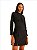 VESTIDO CURTO MANGAS RECORTE PRETO FARM 313230 - Imagem 1